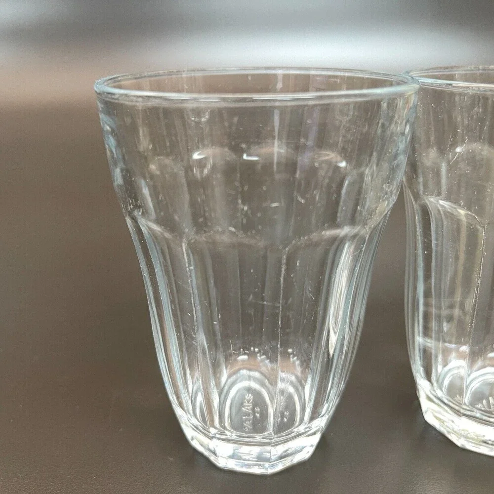 Palaks Pasabahce‎ Rocks Glasses Clear Glass Panels 4 1/8